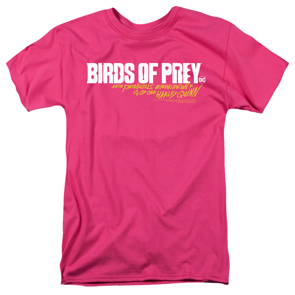 Birds of Prey Horizontal Logo - Men's Regular Fit T-Shirt Men's Regular Fit T-Shirt Birds of Prey   