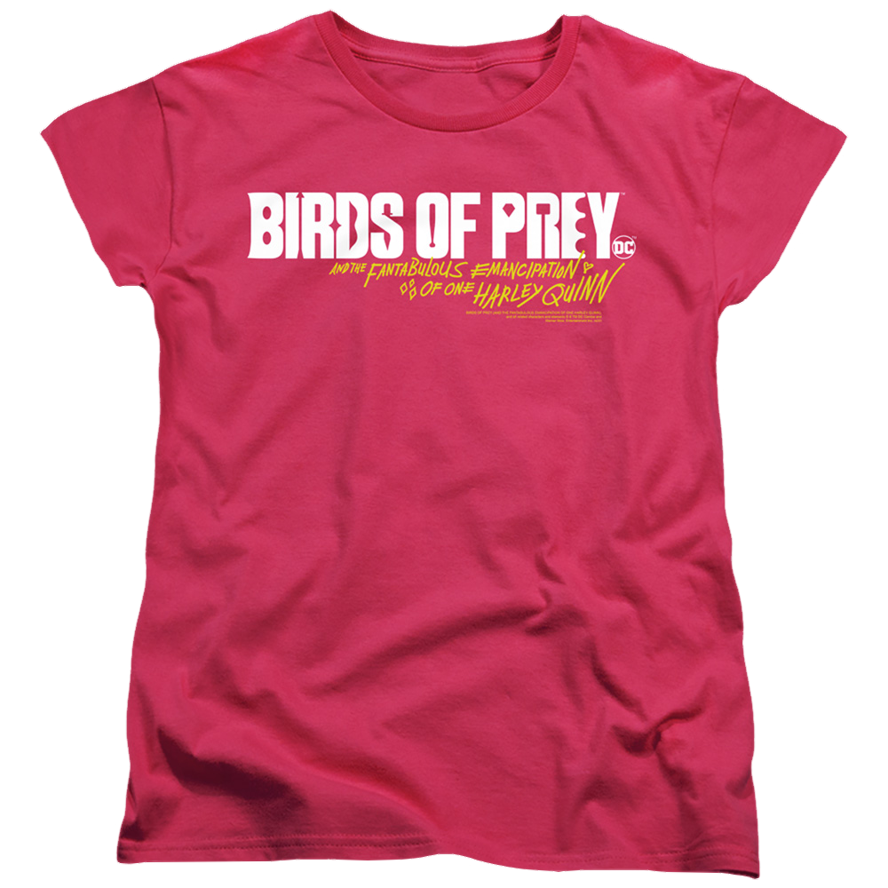Birds of Prey Horizontal Logo - Women's T-Shirt Women's T-Shirt Birds of Prey   