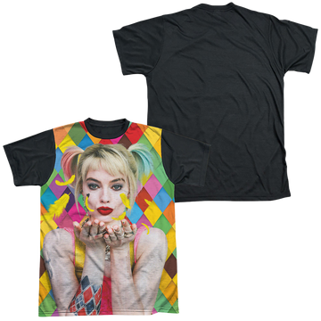 Birds of Prey Feathers men's black back t-shirt