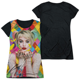 Birds of Prey Feathers - Juniors Black Back T-Shirt Juniors Black Back T-Shirt Birds of Prey   