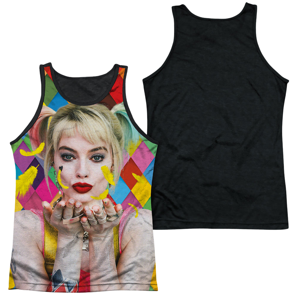 Birds of Prey Feathers - Men's Black Back Tank Top Men's Black Back Tank Birds of Prey   