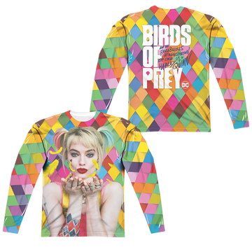 Birds of Prey Feathers men's all-over print long sleeve