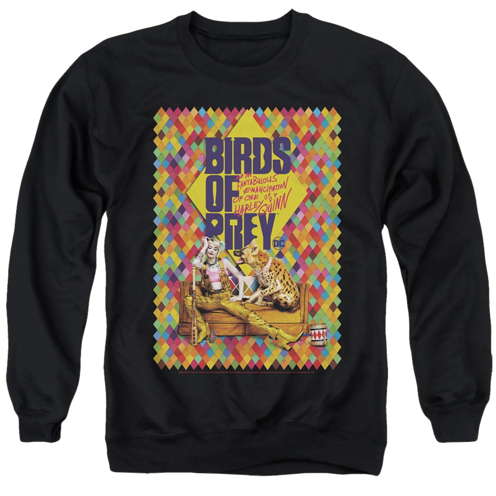 Birds of Prey Couch - Men's Crewneck Sweatshirt Men's Crewneck Sweatshirt Birds of Prey   