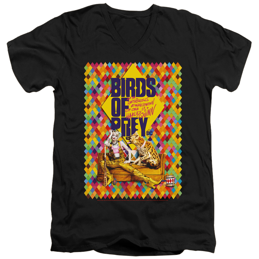 Birds of Prey Couch - Men's V-Neck T-Shirt Men's V-Neck T-Shirt Birds of Prey   