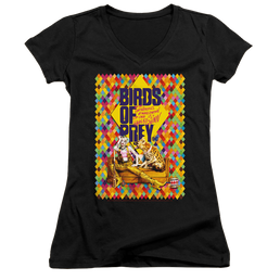 Birds of Prey Couch - Juniors V-Neck T-Shirt Juniors V-Neck T-Shirt Birds of Prey   