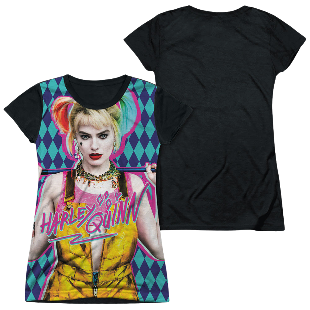 Birds of Prey Emancipation - Juniors Black Back T-Shirt Juniors Black Back T-Shirt Birds of Prey   