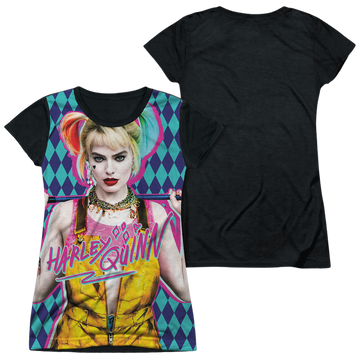 Birds of Prey Emancipation juniors black back t-shirt
