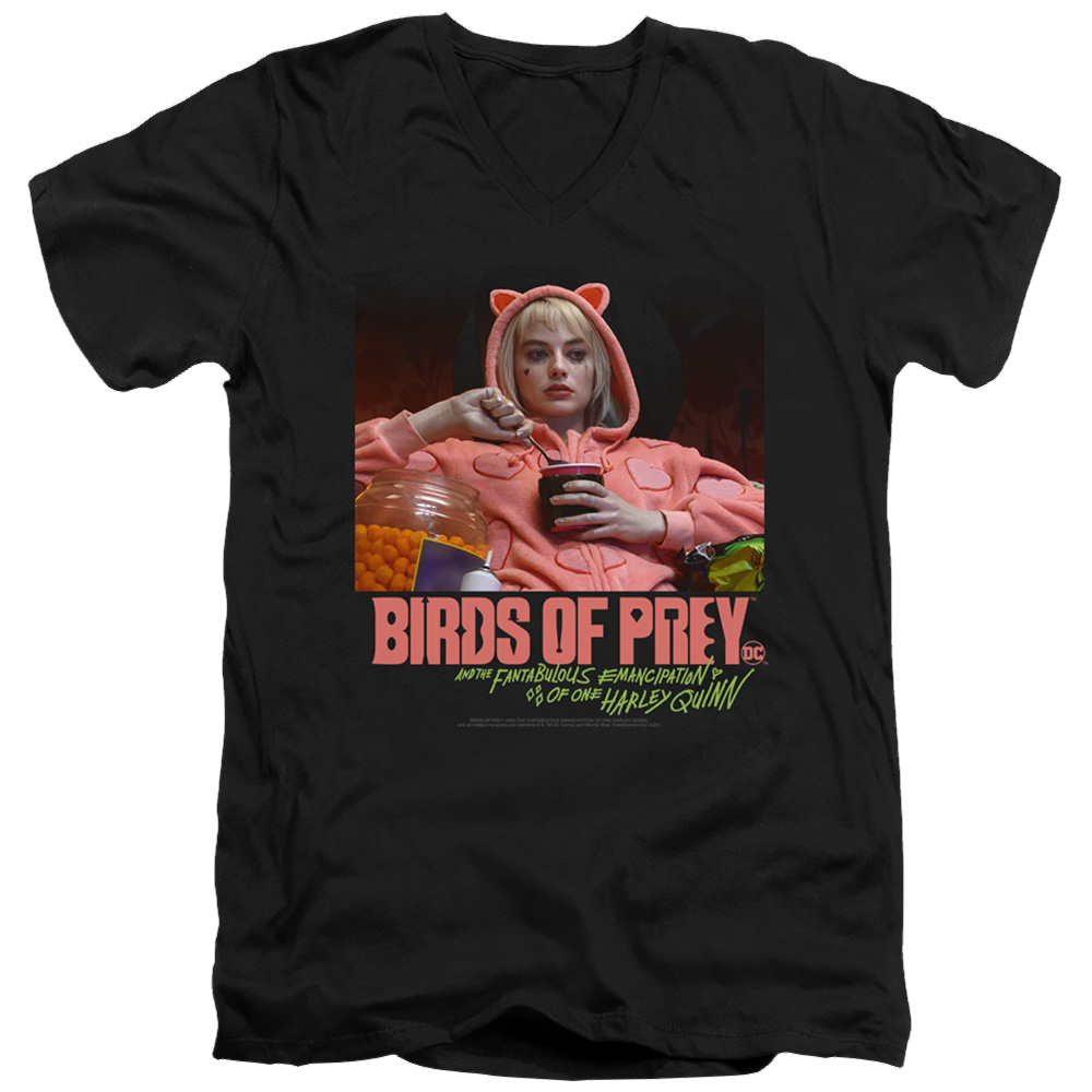Birds of Prey Love Stinks - Men's V-Neck T-Shirt Men's V-Neck T-Shirt Birds of Prey   