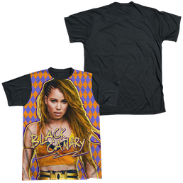 Birds of Prey Black Canary - Men's Black Back T-Shirt Men's Black Back T-Shirt Birds of Prey   