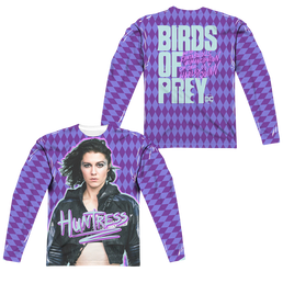 Birds of Prey Huntress (Front/Back Print) - Men's All-Over Print Long Sleeve Men's All-Over Print Long Sleeve Birds of Prey   