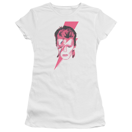 David Bowie Aladdin Sane - Juniors T-Shirt Juniors T-Shirt David Bowie   