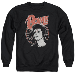 David Bowie Space Oddity - Men's Crewneck Sweatshirt Men's Crewneck Sweatshirt David Bowie   