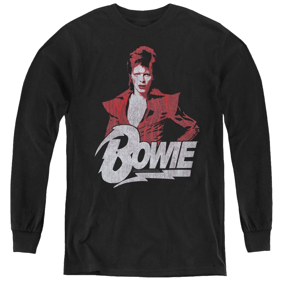 David Bowie Diamond David - Youth Long Sleeve T-Shirt Youth Long Sleeve T-Shirt David Bowie   
