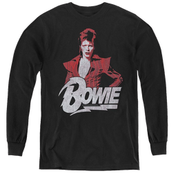 David Bowie Diamond David - Youth Long Sleeve T-Shirt Youth Long Sleeve T-Shirt David Bowie   
