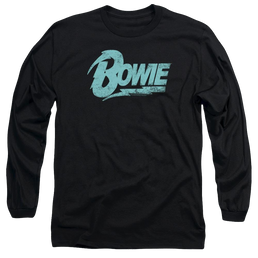 David Bowie Logo - Men's Long Sleeve T-Shirt Men's Long Sleeve T-Shirt David Bowie   