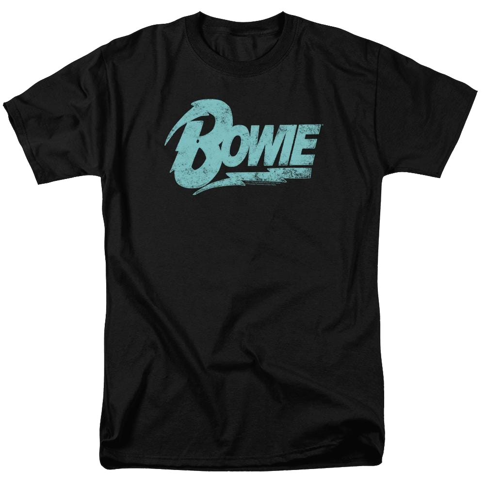 David Bowie Logo - Men's Regular Fit T-Shirt Men's Regular Fit T-Shirt David Bowie   