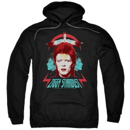 David Bowie Ziggy Heads - Pullover Hoodie Pullover Hoodie David Bowie   
