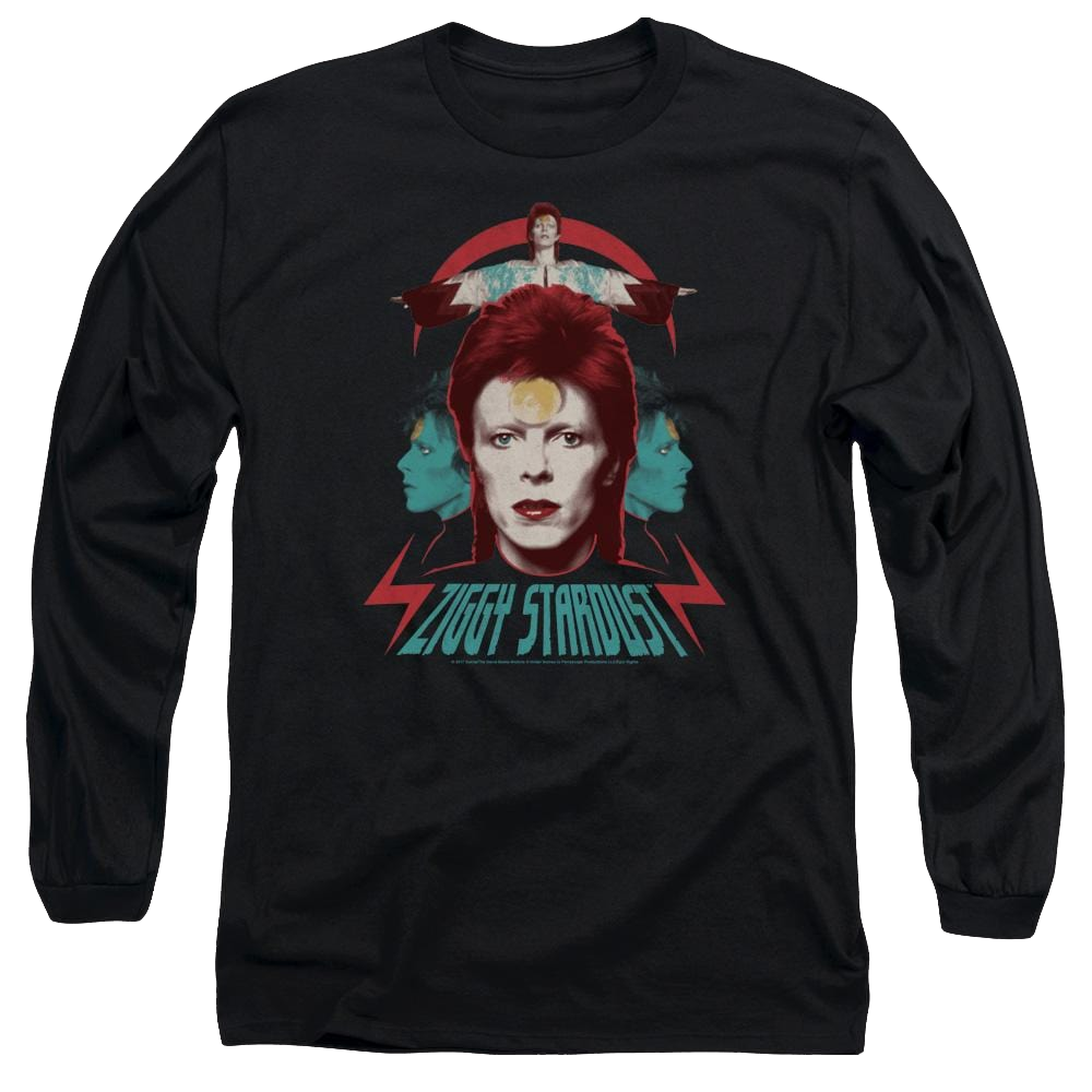 David Bowie Ziggy Heads - Men's Long Sleeve T-Shirt Men's Long Sleeve T-Shirt David Bowie   