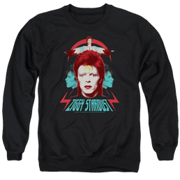 David Bowie Ziggy Heads - Men's Crewneck Sweatshirt Men's Crewneck Sweatshirt David Bowie   