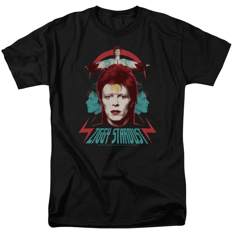 David Bowie Ziggy Heads - Men's Regular Fit T-Shirt Men's Regular Fit T-Shirt David Bowie   