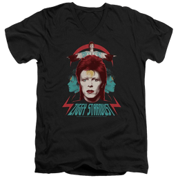 David Bowie Ziggy Heads - Men's V-Neck T-Shirt Men's V-Neck T-Shirt David Bowie   