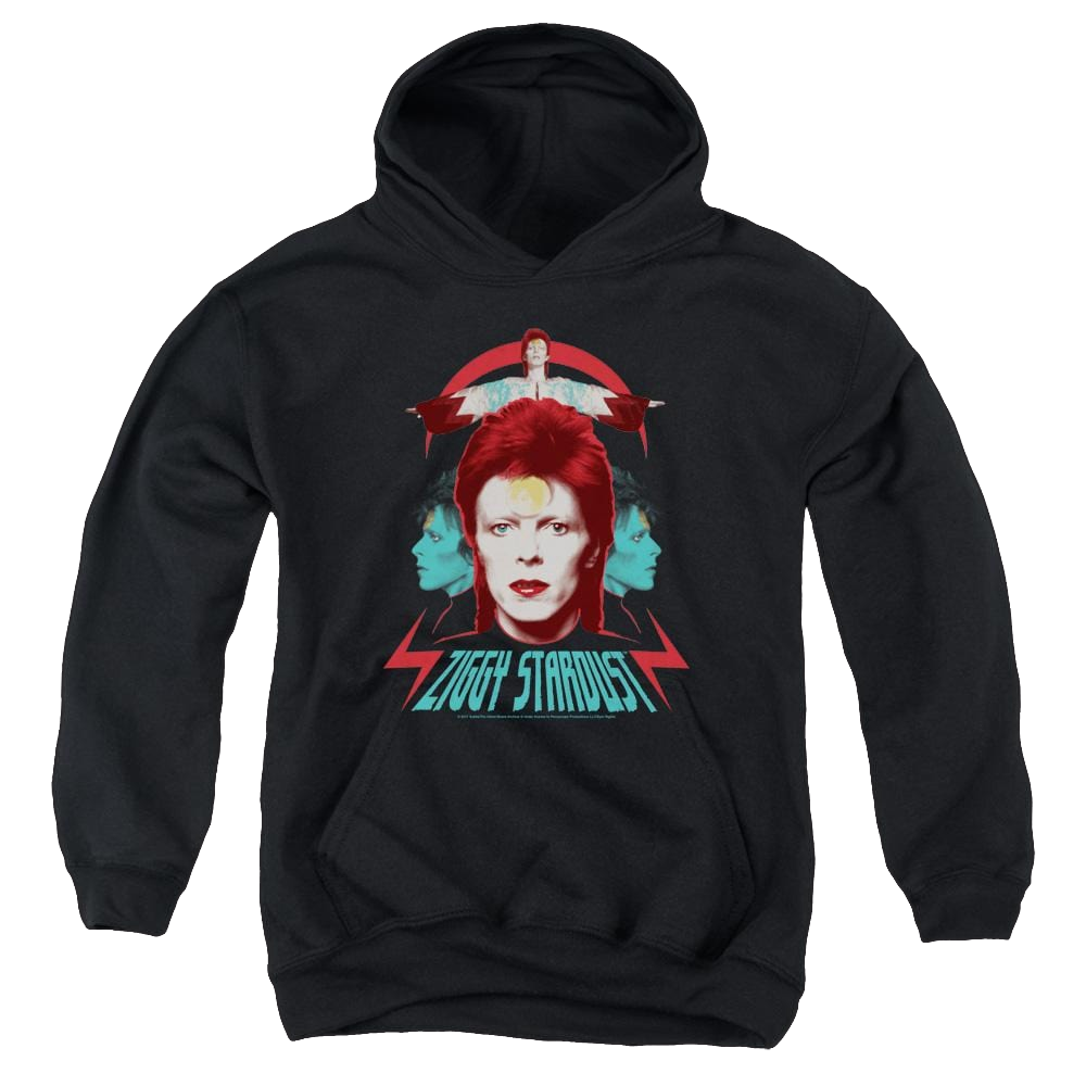 David Bowie Ziggy Heads - Youth Hoodie (Ages 8-12) Youth Hoodie (Ages 8-12) David Bowie   