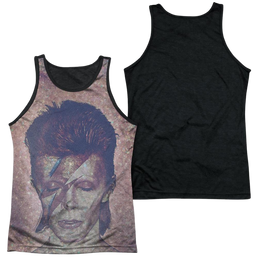 David Bowie Glam Men's Black Back Tank Men's Black Back Tank David Bowie   