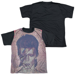 David Bowie Glam - Youth Black Back T-Shirt (Ages 8-12) Youth Black Back T-Shirt (Ages 8-12) David Bowie   