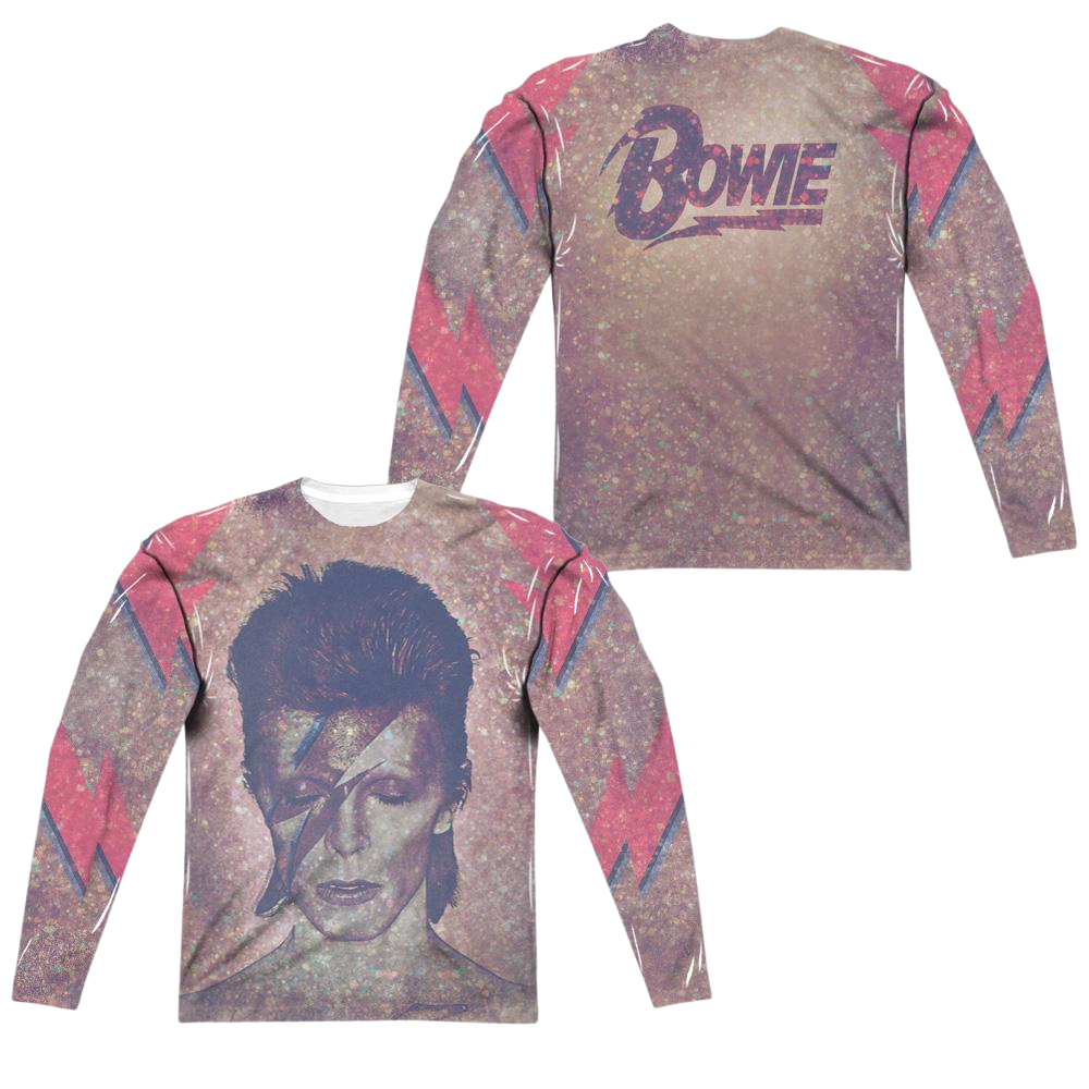 David Bowie Glam - Men's All-Over Print Long Sleeve T-Shirt Men's All-Over Print Long Sleeve David Bowie   