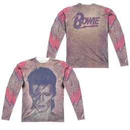 David Bowie Glam - Men's All-Over Print Long Sleeve T-Shirt Men's All-Over Print Long Sleeve David Bowie   