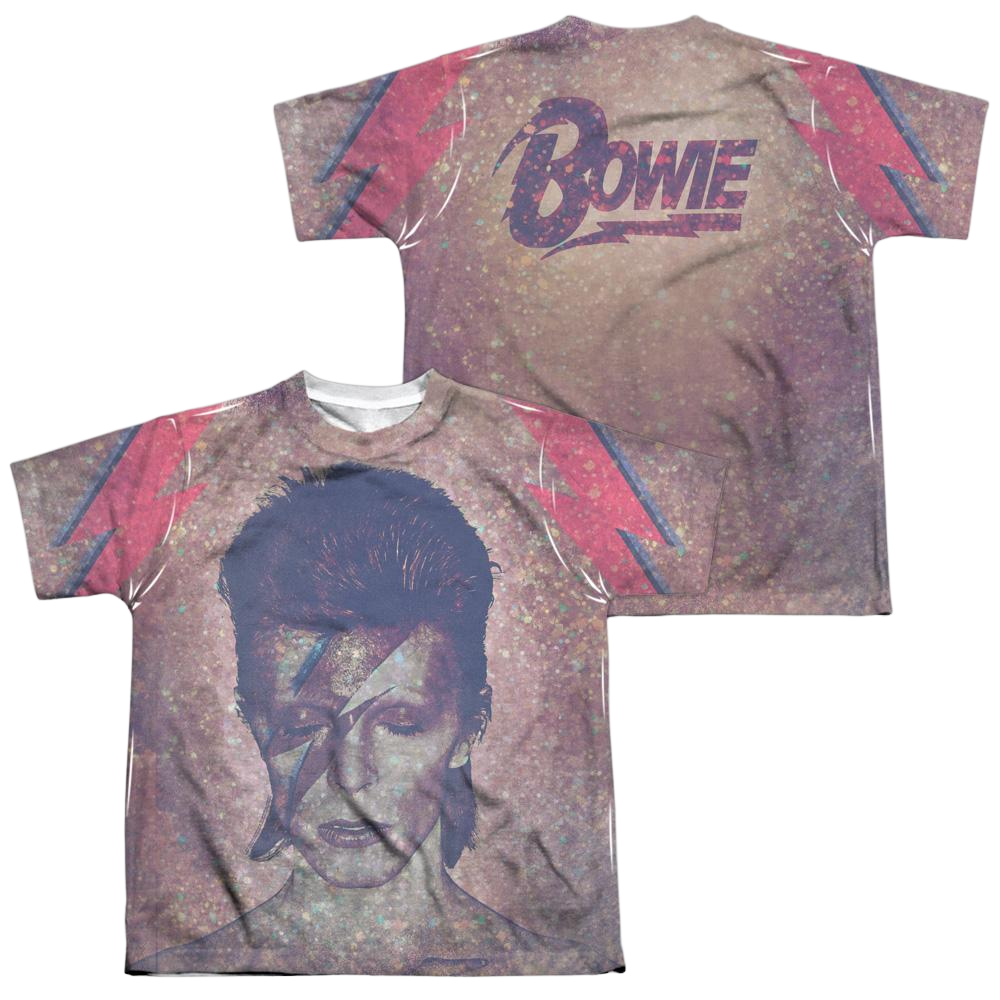 David Bowie Glam - Youth All-Over Print T-Shirt (Ages 8-12) Youth All-Over Print T-Shirt (Ages 8-12) David Bowie   
