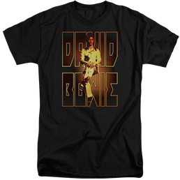 David Bowie Perched - Men's Tall Fit T-Shirt Men's Tall Fit T-Shirt David Bowie   