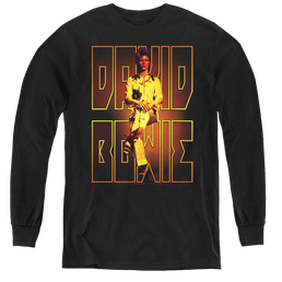 David Bowie Perched - Youth Long Sleeve T-Shirt Youth Long Sleeve T-Shirt David Bowie   