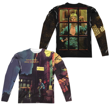 David Bowie Ziggy Star Dust T-Shirt men's all-over print long sleeve