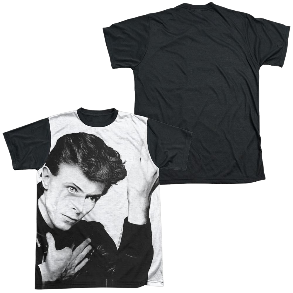 David Bowie Hero - Men's Black Back T-Shirt Men's Black Back T-Shirt David Bowie   
