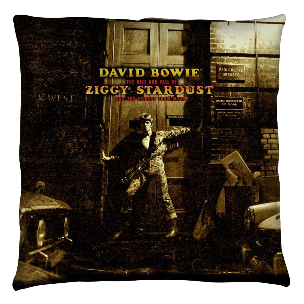 David Bowie Ziggy Stardust Alternate Art - Throw Pillows Throw Pillows David Bowie   