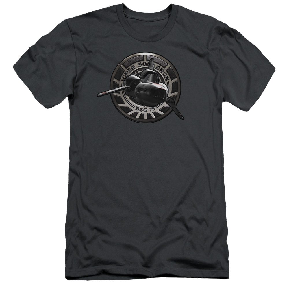 Battlestar Galactica Viper Squadron - Men's Slim Fit T-Shirt Men's Slim Fit T-Shirt Battlestar Galactica   