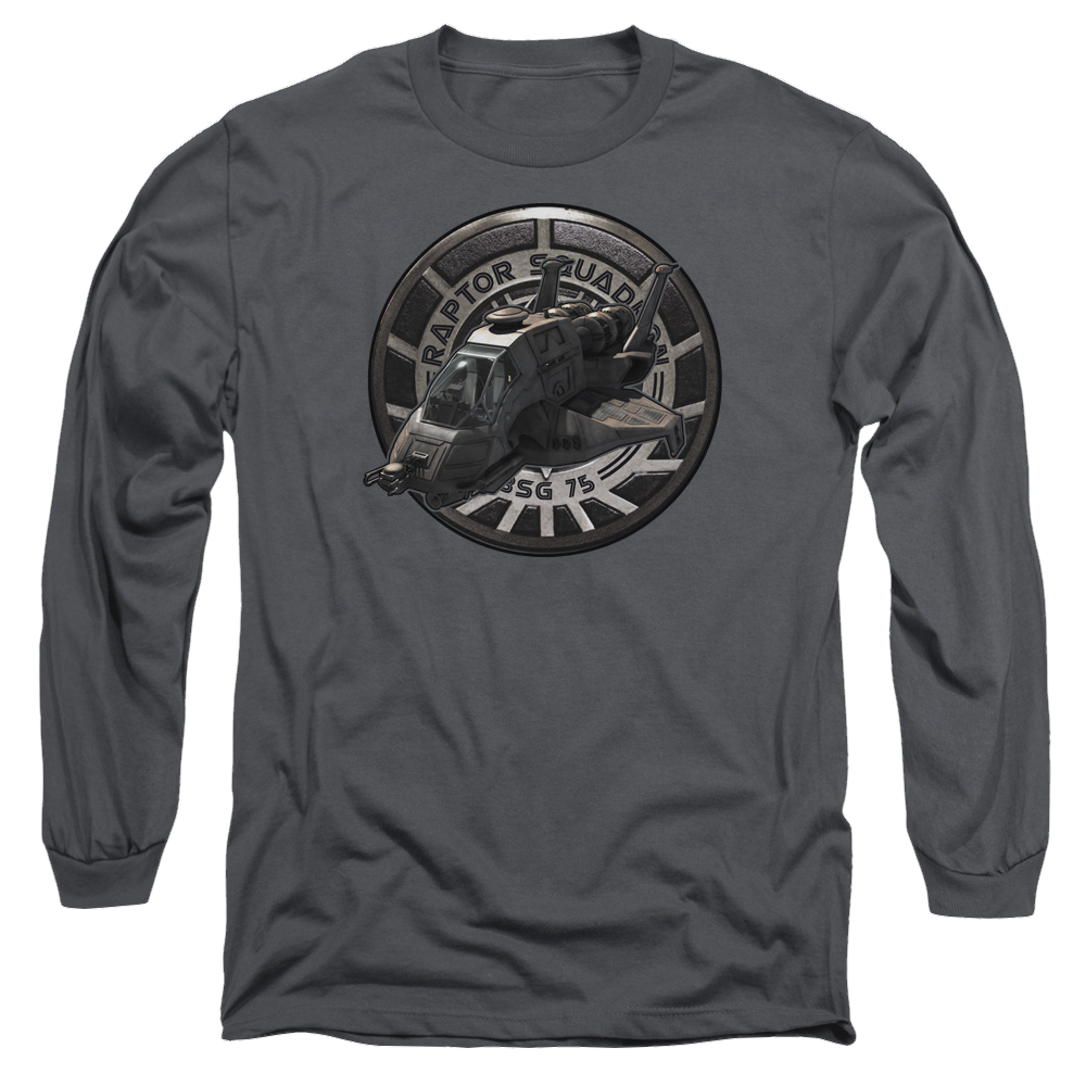 Battlestar Galactica Raptor Squadron - Men's Long Sleeve T-Shirt Men's Long Sleeve T-Shirt Battlestar Galactica   