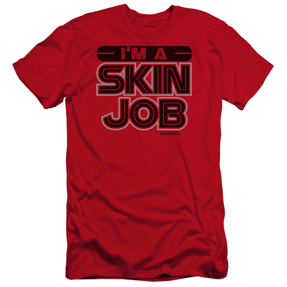 Battlestar Galactica Im A Skin Job - Men's Premium Slim Fit T-Shirt Men's Premium Slim Fit T-Shirt Battlestar Galactica   