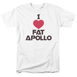Battlestar Galactica I Heart Fat Apollo - Men's Regular Fit T-Shirt Men's Regular Fit T-Shirt Battlestar Galactica   