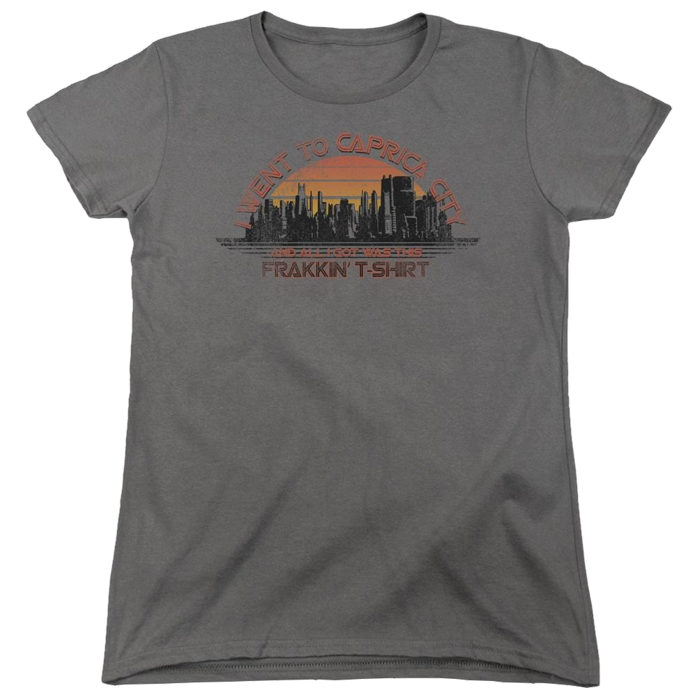 Battlestar Galactica Caprica City - Women's T-Shirt Women's T-Shirt Battlestar Galactica   
