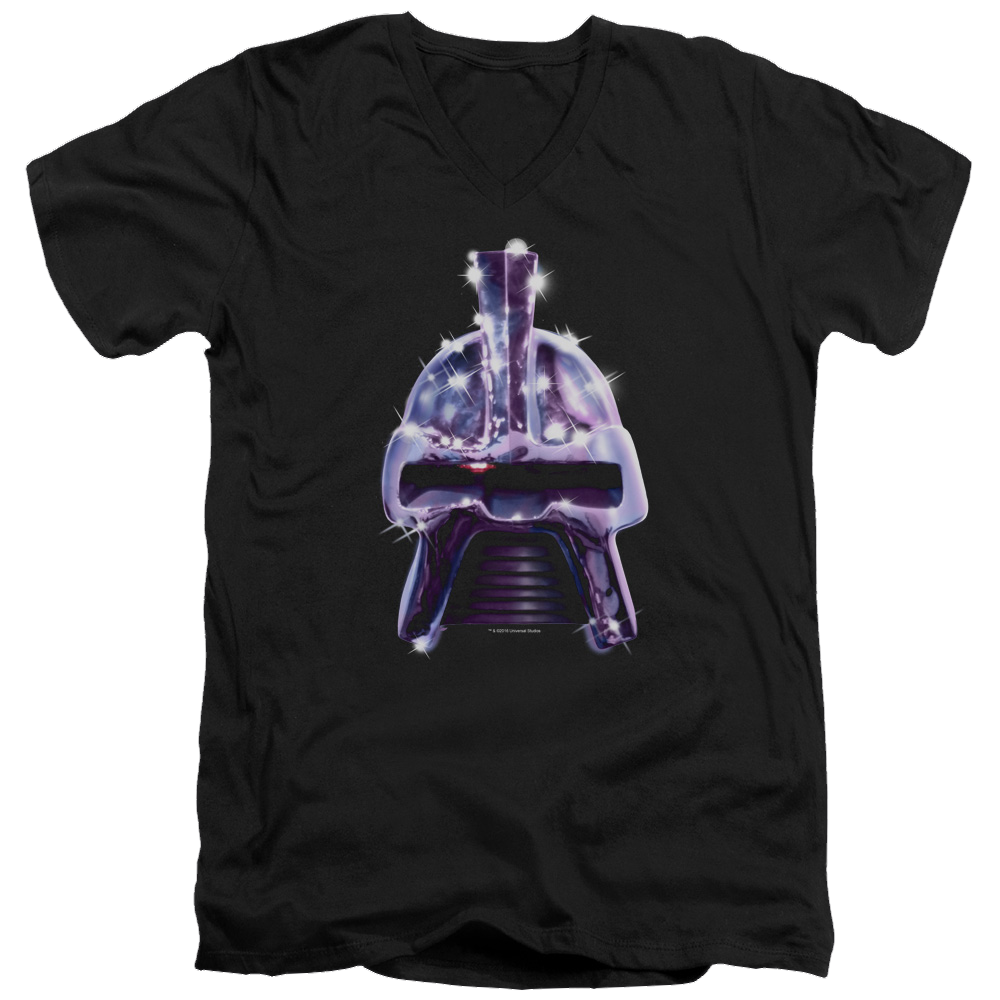 Battlestar Galactica Retro Cylon Head - Men's V-Neck T-Shirt Men's V-Neck T-Shirt Battlestar Galactica   