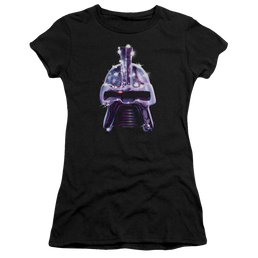 Battlestar Galactica Retro Cylon Head - Juniors T-Shirt Juniors T-Shirt Battlestar Galactica   