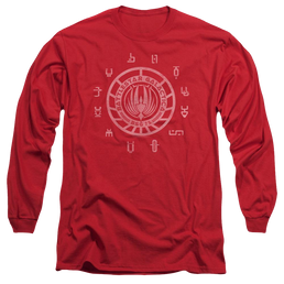 Battlestar Galactica Colonies - Men's Long Sleeve T-Shirt Men's Long Sleeve T-Shirt Battlestar Galactica   