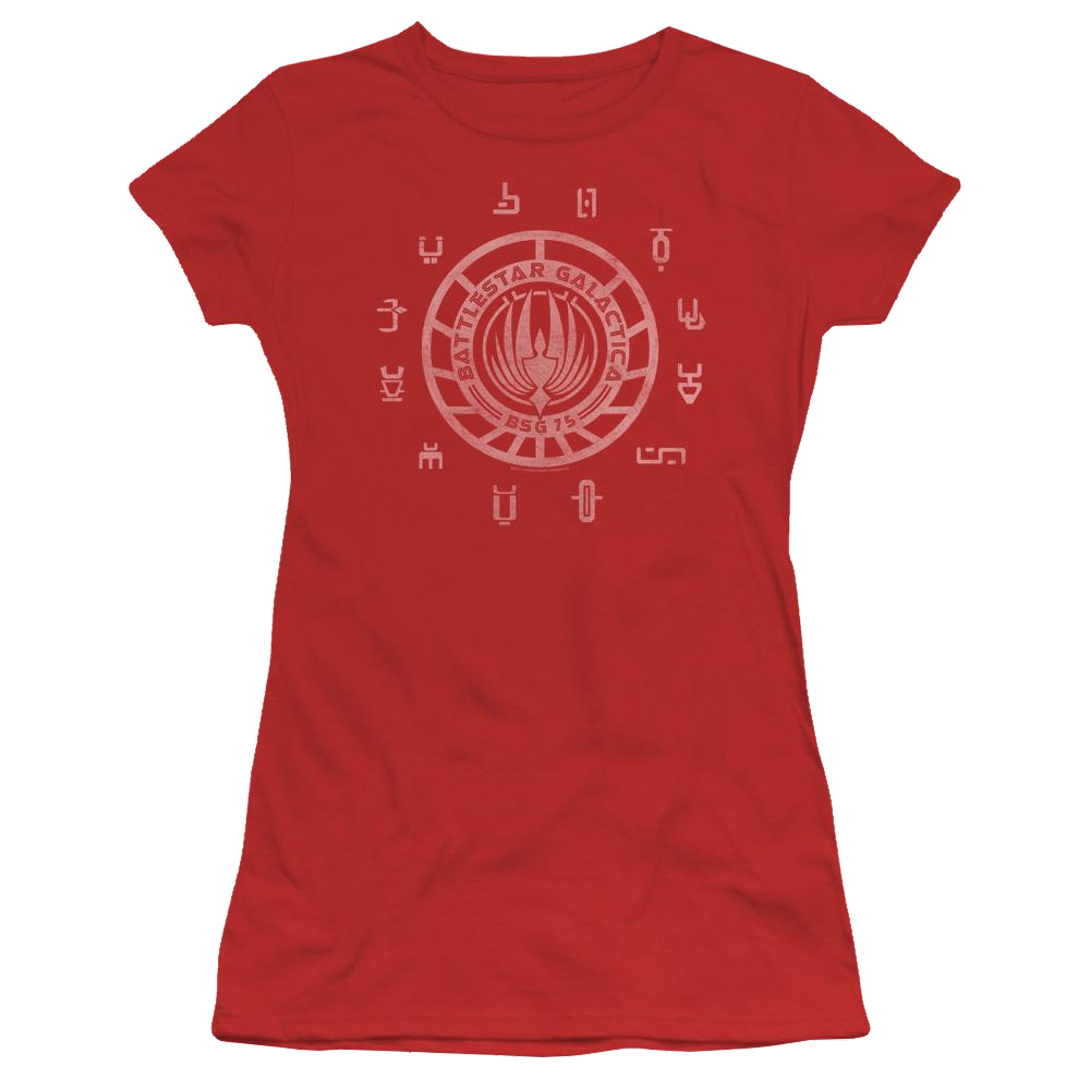 Battlestar Galactica Colonies - Juniors T-Shirt Juniors T-Shirt Battlestar Galactica   