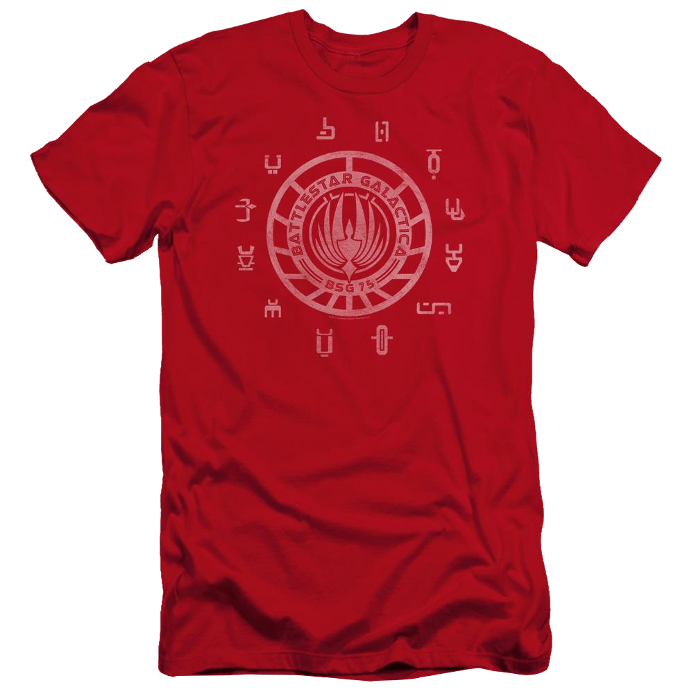 Battlestar Galactica Colonies - Men's Premium Slim Fit T-Shirt Men's Premium Slim Fit T-Shirt Battlestar Galactica   