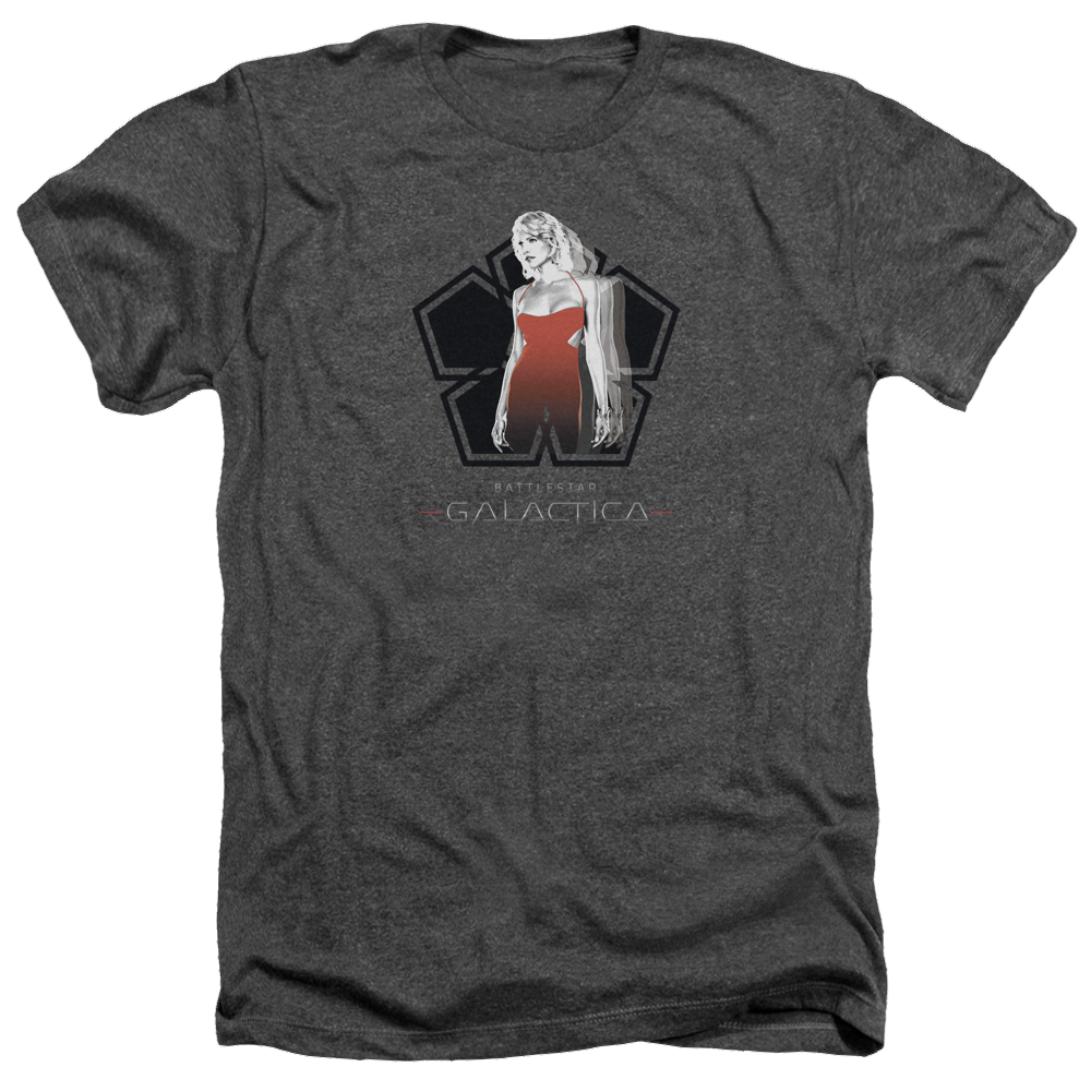 Battlestar Galactica Cylon Tech - Men's Heather T-Shirt Men's Heather T-Shirt Battlestar Galactica   