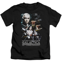 Battlestar Galactica (1978) 35Th Anniversary Collage - Kid's T-Shirt Kid's T-Shirt (Ages 4-7) Battlestar Galactica   