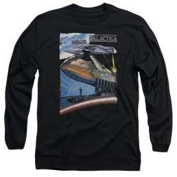 Battlestar Galactica Concept Art - Men's Long Sleeve T-Shirt Men's Long Sleeve T-Shirt Battlestar Galactica   