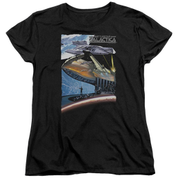 Battlestar Galactica Concept Art - Women's T-Shirt Women's T-Shirt Battlestar Galactica   